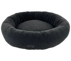 Nobby® Hundebetten & Körbe|Katzenbetten & Katzenkissen - Nobby Komfortbett Donut Jella, rund, Dunkelgrau