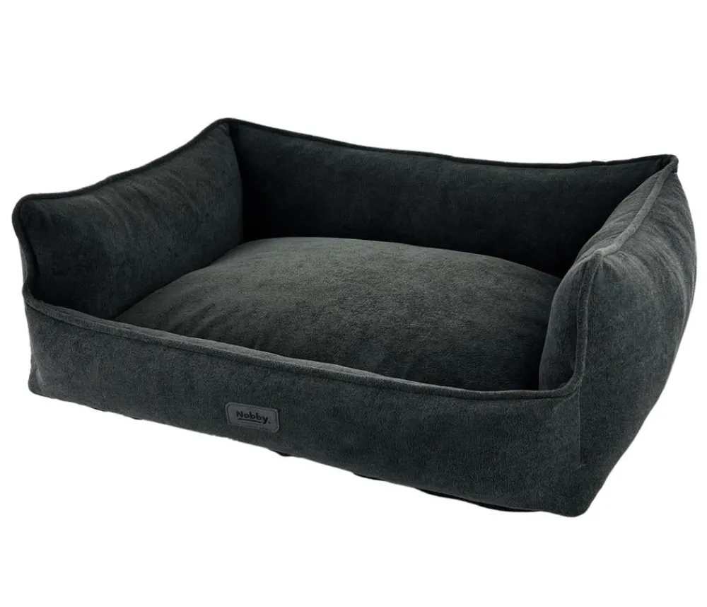 Nobby® Hundebetten & Körbe|Katzenbetten & Katzenkissen - Nobby Komfortbett Nila, rechteckig, Dunkelgrau