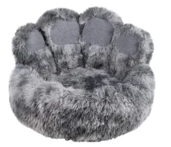 Nobby® Nobby Komfortbett Paw, rund, Grau