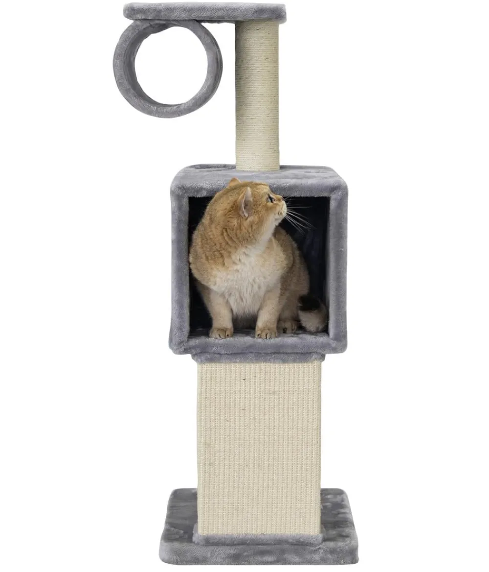 Nobby® Kratzbäume & Kratzmöbel - Nobby Kratzbaum Fina, ca. B35/H101/T40 cm Grau