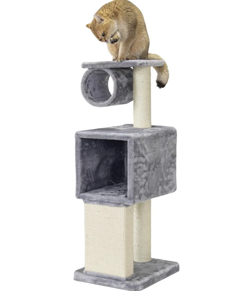 Nobby® Kratzbäume & Kratzmöbel - Nobby Kratzbaum Fina, ca. B35/H101/T40 cm Grau