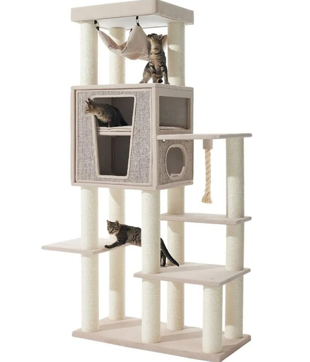 Nobby® Nobby Kratzbaum Kasil, ca. B100/H203/T50 cm Beige Best