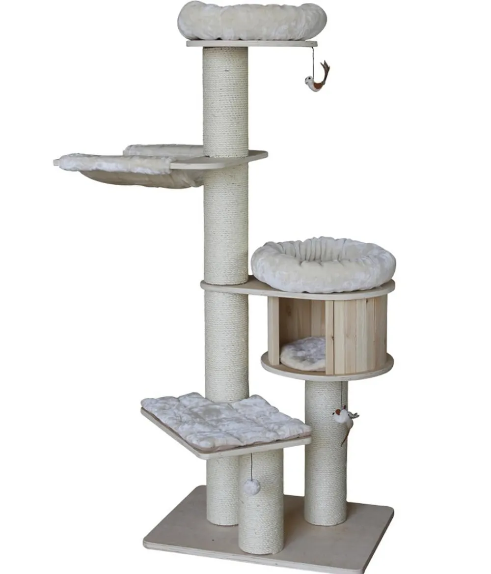 Nobby® Kratzbäume & Kratzmöbel - Nobby Kratzbaum Odun, , ca. B76/H176/T56 cm Beige