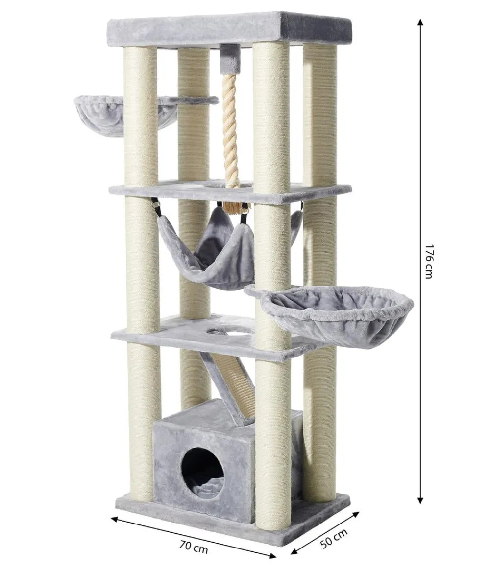 Nobby® Kratzbäume & Kratzmöbel > Nobby Kratzbaum Ordu, ca. B50/H176/T70 cm