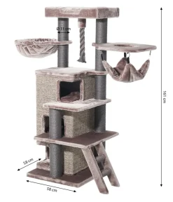 Nobby® Nobby Kratzbaum Raya, ca. B58/H161/T58 cm Braun Best