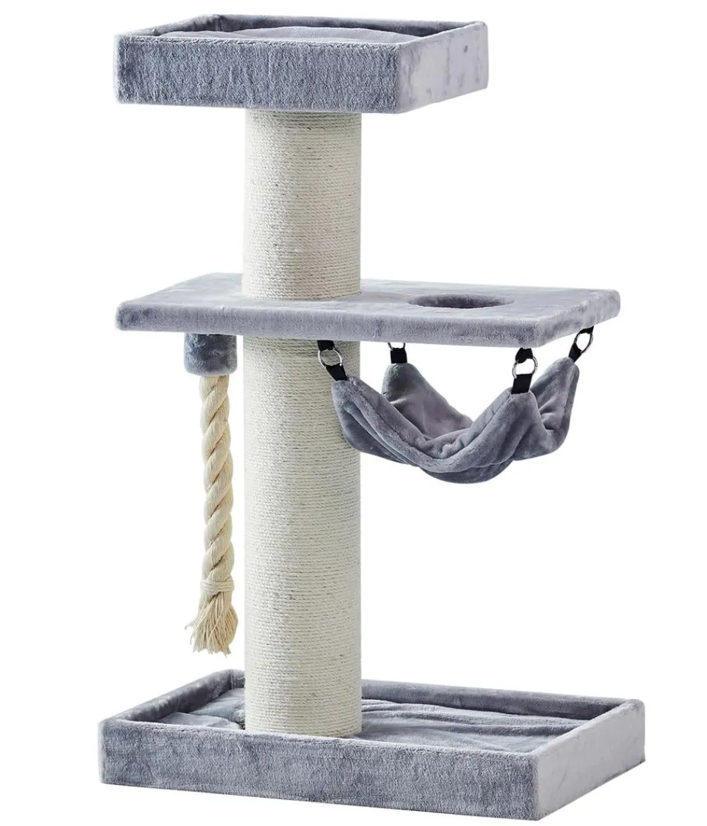 Nobby® Kratzbäume & Kratzmöbel - Nobby Kratzbaum Samar, ca. B50/H130/T80 cm Grau