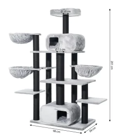 Nobby® Kratzbäume & Kratzmöbel > Nobby Kratzbaum Todor, ca. B58/H201/T98 cm