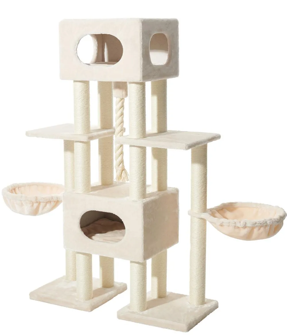 Nobby® Nobby Kratzbaum Usak, ca. B100/H156/T40 cm Creme Best