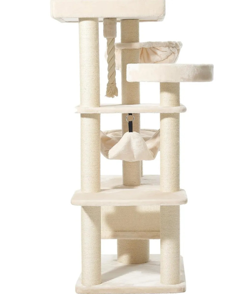Nobby® Nobby Kratzbaum Vago, ca. B59/H162/T79 cm Creme Discount