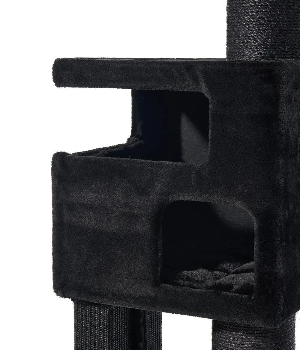 Nobby® Kratzbäume & Kratzmöbel - Nobby Kratzbaum Yoan, ca. B50/H167/T50 cm Schwarz