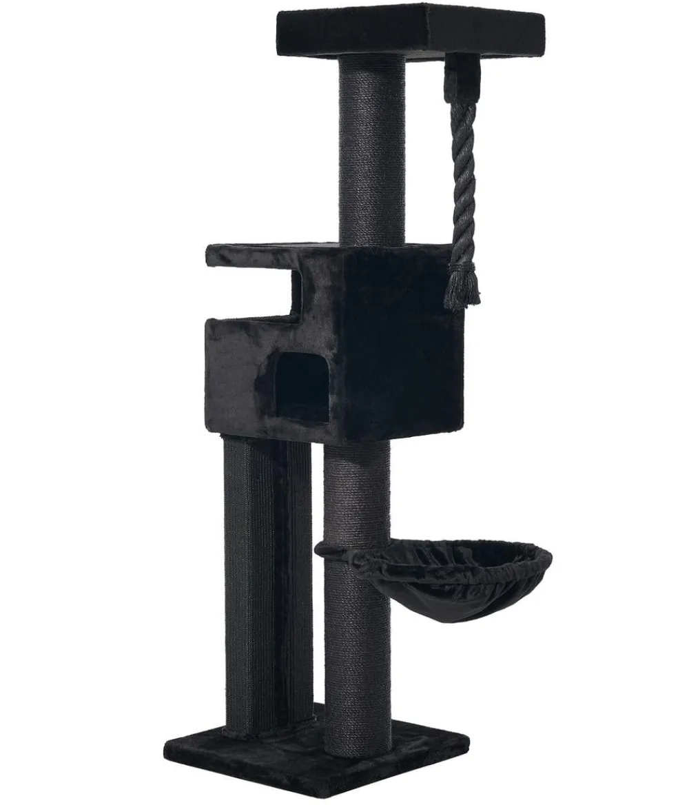 Nobby® Kratzbäume & Kratzmöbel - Nobby Kratzbaum Yoan, ca. B50/H167/T50 cm Schwarz