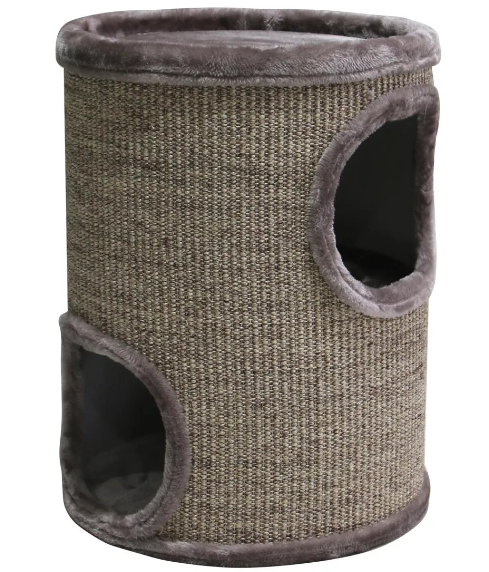Nobby® Kratzbäume & Kratzmöbel - Nobby Kratztonne Rega I, cappucino, ca. Ø38/H50 cm Dunkelbraun