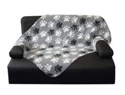 Nobby® Nobby Kuscheldecke Fleece Plaid Pippa Classic, rechteckig, ca. B150/T100 cm Grau Outlet