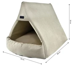 Nobby® Nobby Kuschelhöhle Nurda, rechteckig, , ca. B50/H50/T68 cm Beige Online