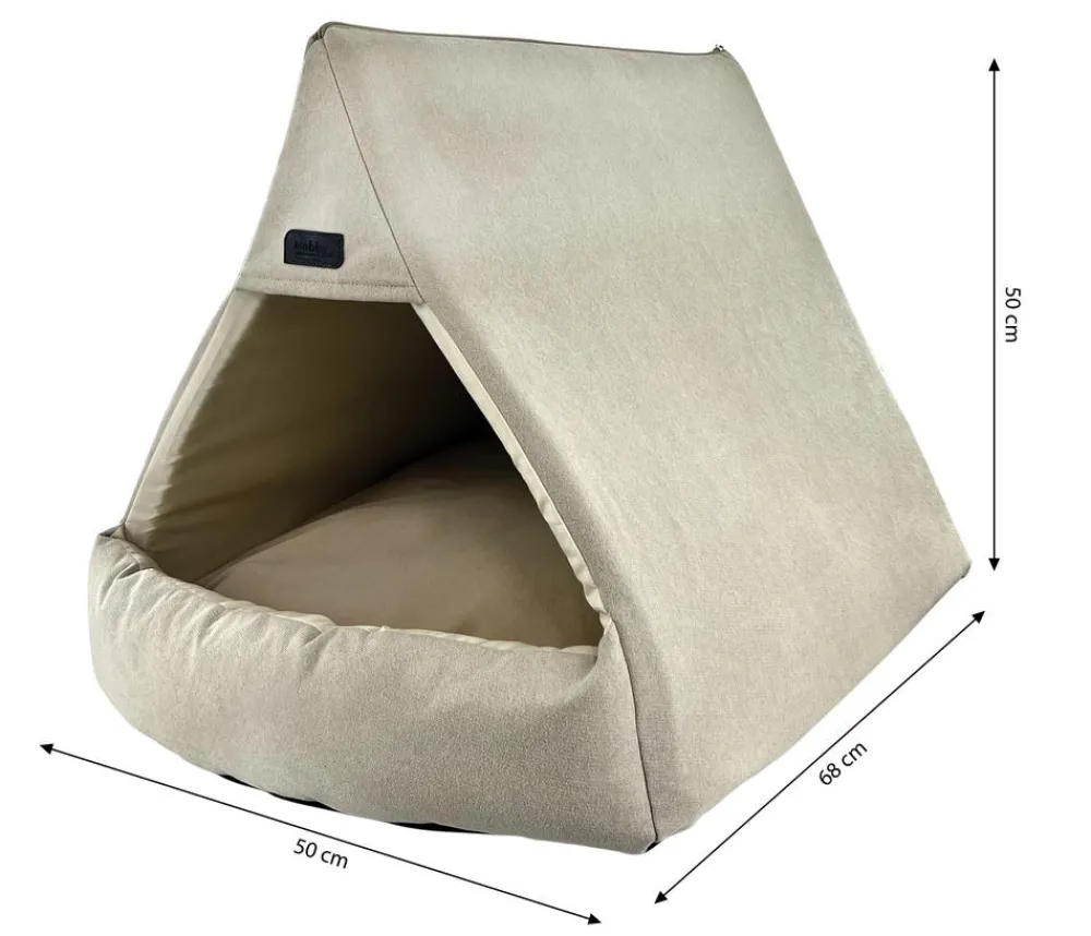 Nobby® Nobby Kuschelhöhle Nurda, rechteckig, , ca. B50/H50/T68 cm Beige Online