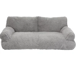 Nobby® Mehr Hundeschlafplätze - Nobby Plüschsofa Teddy, rechteckig, Hellgrau