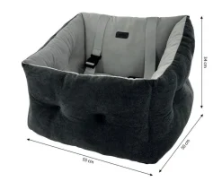 Nobby® Nobby Reisebett Rian, rechteckig, , ca. B55/H34/T50 cm Dunkelgrau
