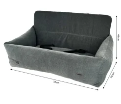 Nobby® Mehr Transport & Unterwegs - Nobby Reisebett XL Levio, rechteckig, , ca. B78/H40/T50 cm Grau