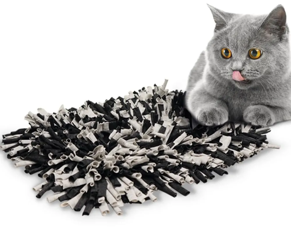 Nobby® Hundespielzeug|Katzenspielzeug > Nobby Schnüffelmatte, grau-, ca. B56/H5/T44 cm