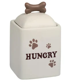 Nobby® Hundenäpfe & Tränken|Katzennäpfe & Tränken - Nobby Snackdose Hungry, , ca. B10,5/H18/T10,5 cm Creme