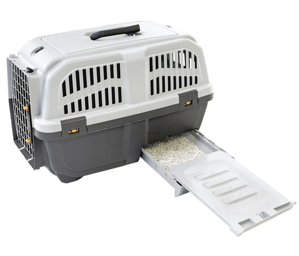 Nobby® Mehr Katzenzubehör > Nobby Transportbox Skudo 3 Cat Travel, ca. B40/H39/T60 cm