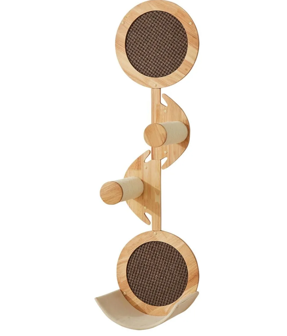 Nobby® Kratzbäume & Kratzmöbel > Nobby Wandelement Stufen Hig, , ca. B35/H125/T26,5 cm