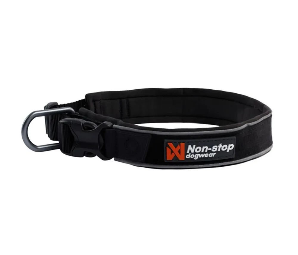 Non-stop dogwear Hundehalsbänder & Geschirre - Hundehaband Roa coar, Schwarz