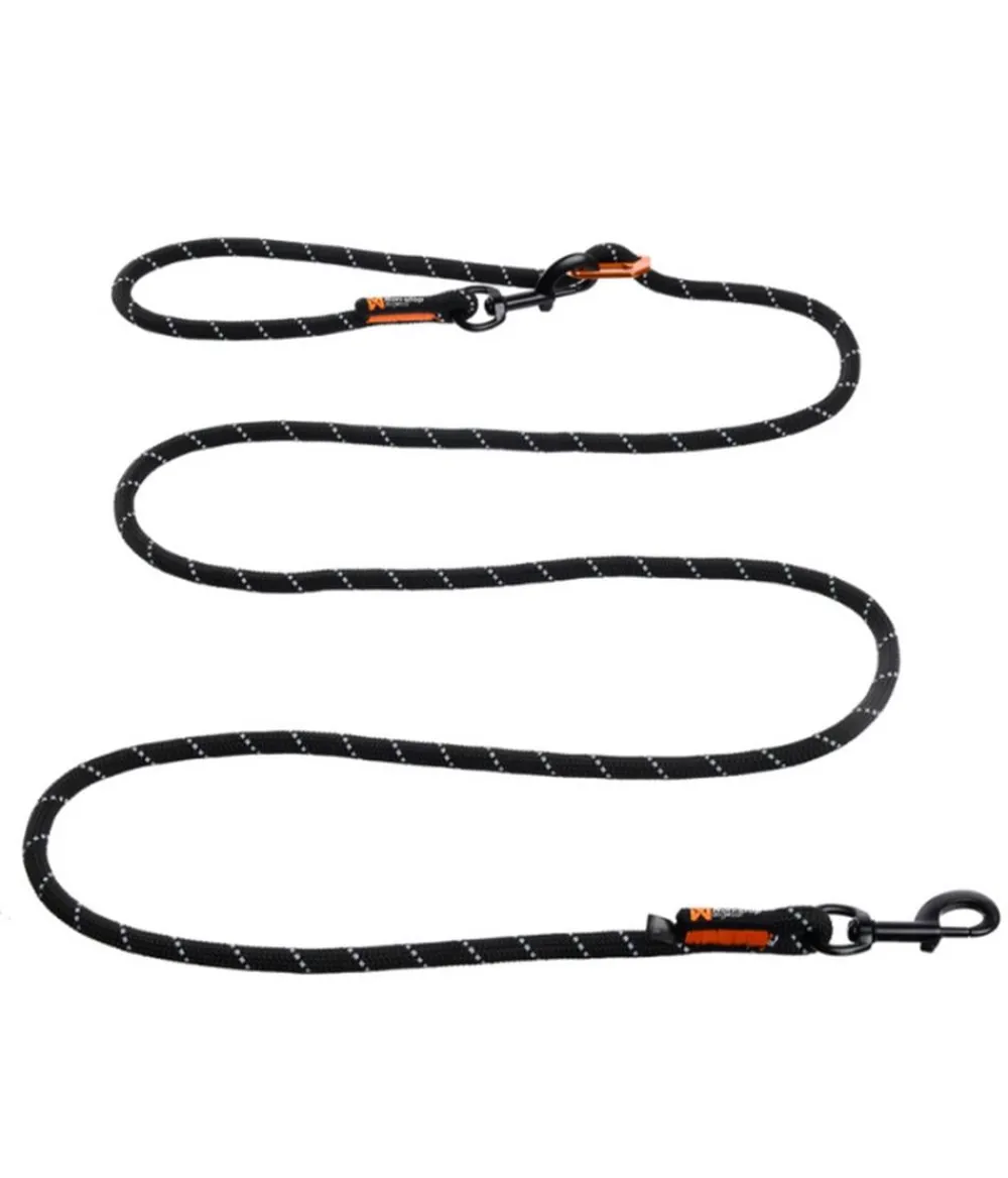 Non-stop dogwear Hundeleine Rock adjustable leash, , L2,3 m Schwarz Discount