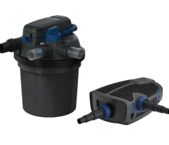 Oase Gartenteich·Teichpumpen & Teichtechnik|Teichpumpen & Teichtechnik - Druckfilter FiltoClear Set 13000 OC Schwarz