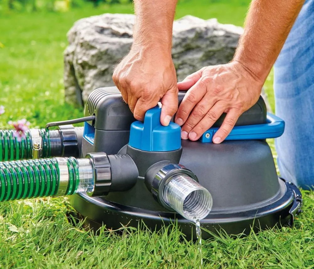 Oase Gartenteich·Teichpumpen & Teichtechnik|Teichpumpen & Teichtechnik - Druckfilter FiltoClear Set 13000 OC Schwarz