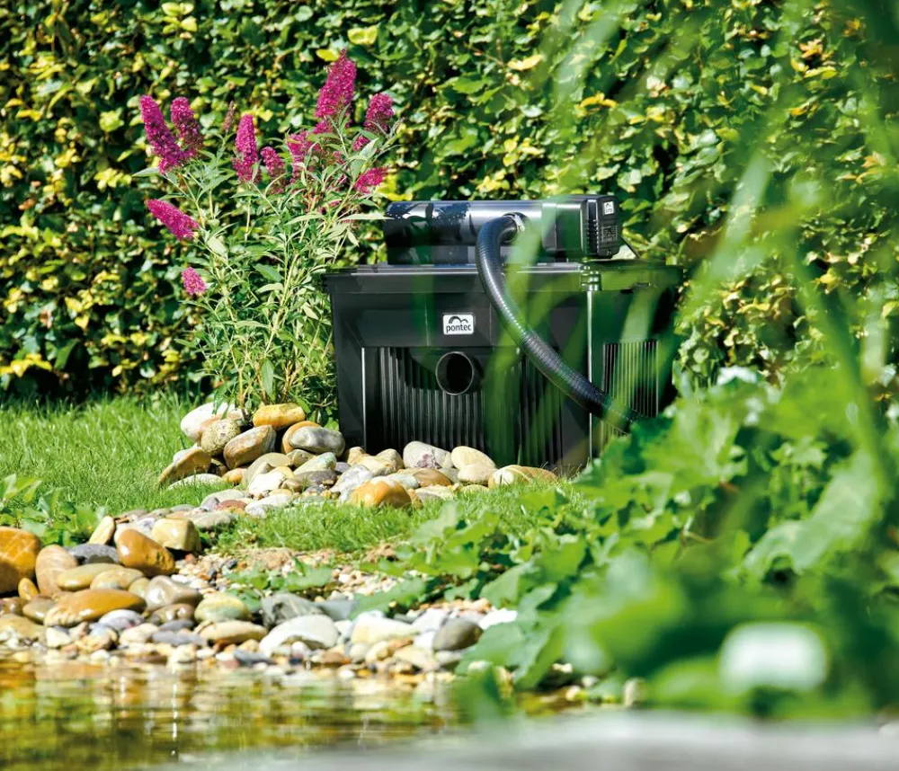 Oase Gartenteich·Teichpumpen & Teichtechnik|Teichpumpen & Teichtechnik - Durchlauffilter Pontec MultiClear Set 25000 Schwarz