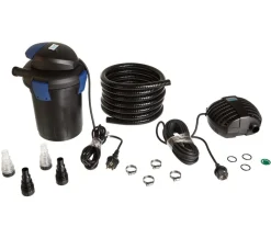 Oase Gartenteich·Teichpumpen & Teichtechnik|Teichpumpen & Teichtechnik - Filter BioPress-Set 4000 Schwarz