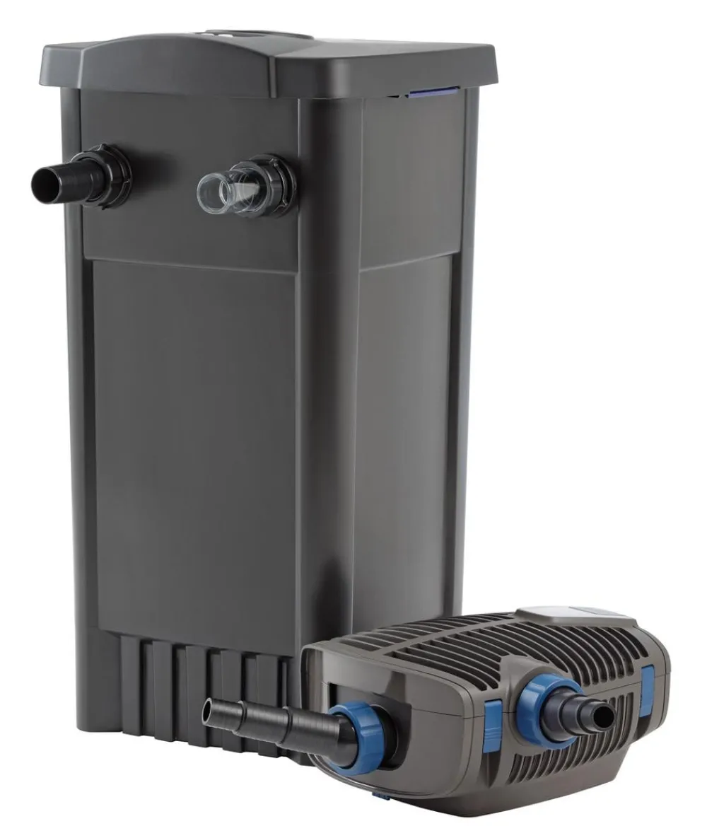 Oase Gartenteich·Teichpumpen & Teichtechnik|Teichpumpen & Teichtechnik - Filterpumpe FiltoMatic Set 14000 OC Schwarz