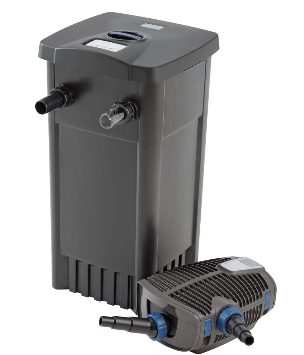 Oase Gartenteich·Teichpumpen & Teichtechnik|Teichpumpen & Teichtechnik - Filterpumpe FiltoMatic Set 14000 OC Schwarz