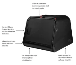 1one1 Hundetransportboxen > Origami Hundetransportbox, , L, ca. B81/H65,8/T81,4 cm