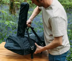 Ooni Pizzaöfen - Abdeckhaube/Transportabedeckung für Pizzaofen Karu 2, 12G & 12, ca. B42/H62/T76 cm Grau