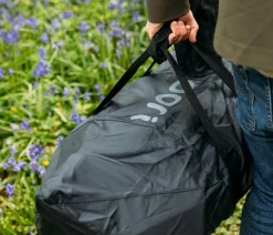 Ooni Pizzaöfen - Abdeckhaube/Transportabedeckung für Pizzaofen Karu 2, 12G & 12, ca. B42/H62/T76 cm Grau