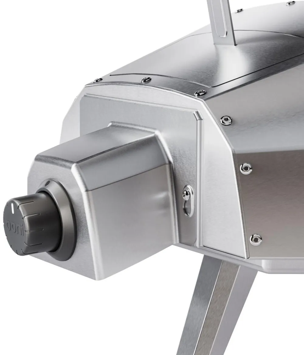 Ooni Gasbrenner für Karu 2, ca. B18/H11/T24 cm Grau Clearance