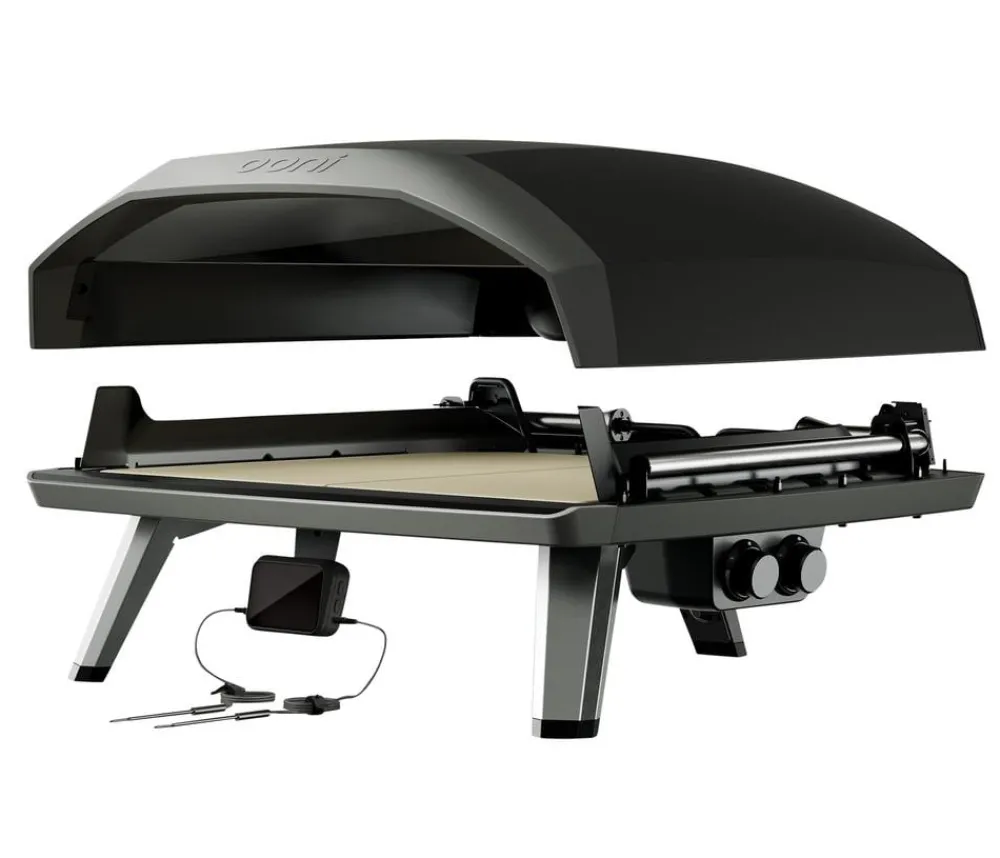 Ooni Pizzaöfen - Gas-Pizzaofen Koda 2 Max, ca. B72/H38/T80 cm Dunkelgrau