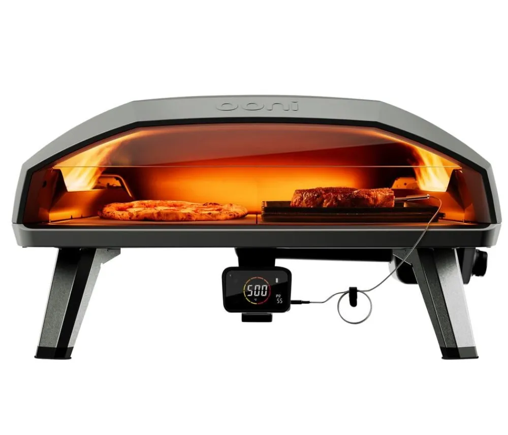Ooni Pizzaöfen - Gas-Pizzaofen Koda 2 Max, ca. B72/H38/T80 cm Dunkelgrau
