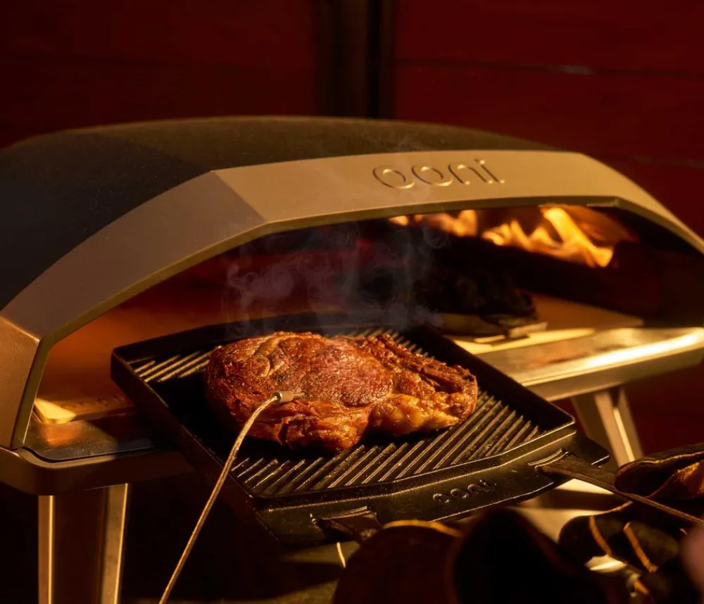 Ooni Pizzaöfen - Gas-Pizzaofen Koda 2 Max, ca. B72/H38/T80 cm Dunkelgrau