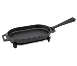 Ooni Gusseisen-Servierpfanne, ca. B16/H6/T40 cm Schwarz Clearance
