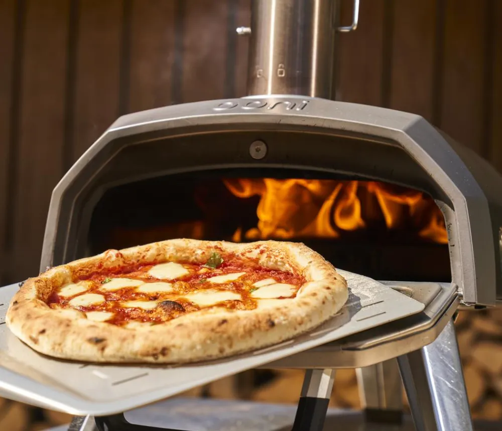 Ooni Pizzaöfen - Multi-Brennstoff Pizzaofen Karu 2, ca. B42/H77/T72 cm Dunkelgrau