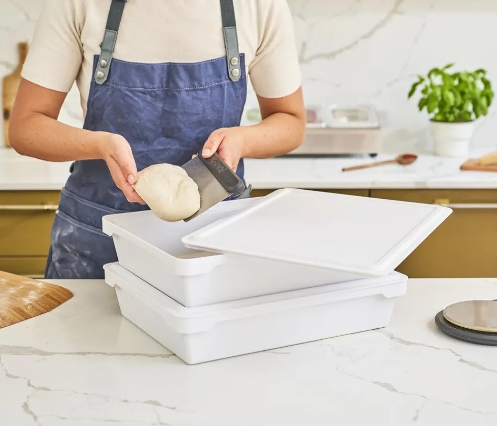 Ooni Pizzaöfen > Pizzateigbox, 2er-Set, ca. B30/H12/T42 cm