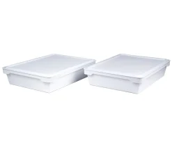 Ooni Pizzaöfen > Pizzateigbox, 2er-Set, ca. B30/H12/T42 cm