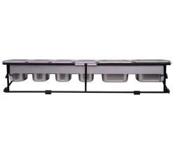 Ooni Pizzaöfen > Topping Station für Pizzabelag, ca. B22/H16/T78 cm