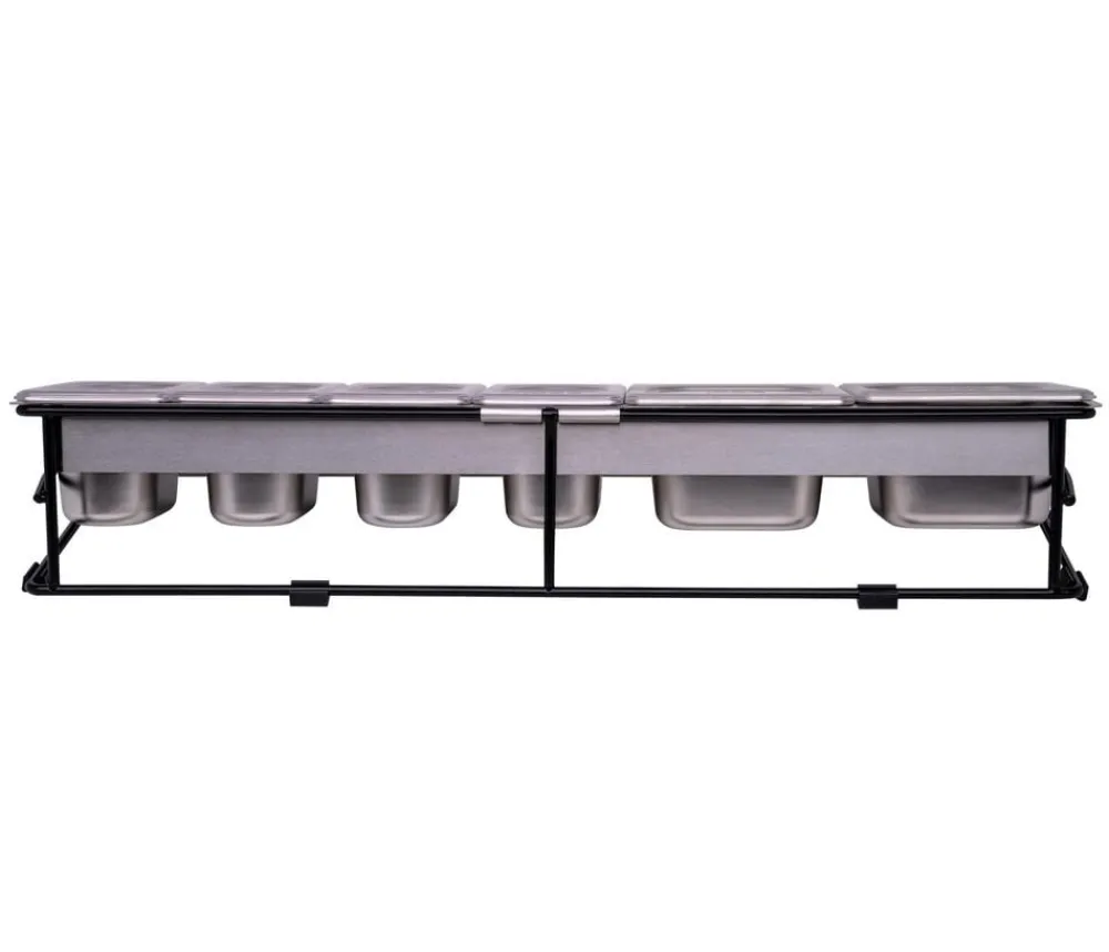 Ooni Pizzaöfen > Topping Station für Pizzabelag, ca. B22/H16/T78 cm