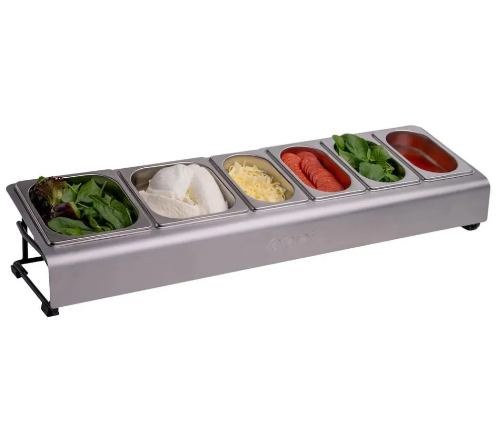 Ooni Pizzaöfen > Topping Station für Pizzabelag, ca. B22/H16/T78 cm