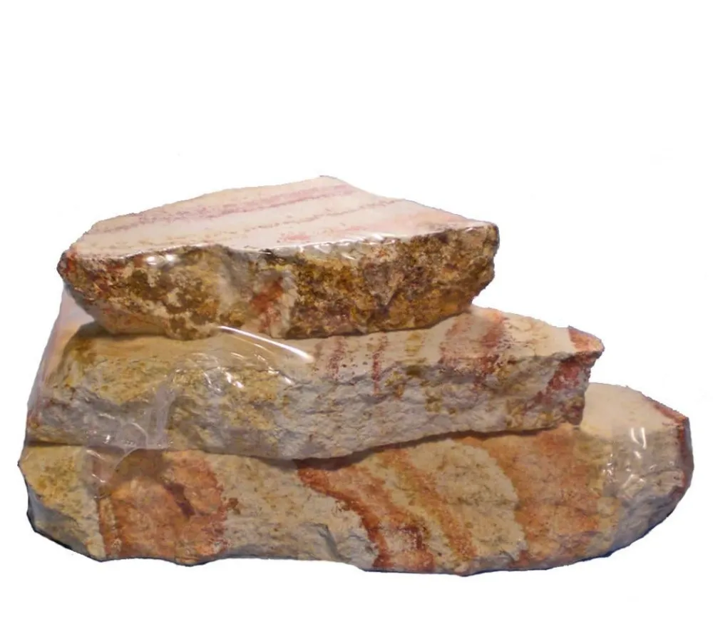 ORBIT® Deko - Orbit Aquariumdeko-Platten Regenbogenstein Beige