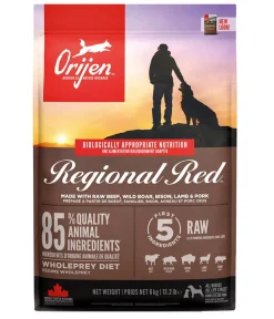 Orijen Trockenfutter Hund > ™ Trockenfutter für Hunde Regional Red